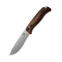 Охотничий нож Benchmade Saddle Mountain Skinner Hunt Wood 15001-2