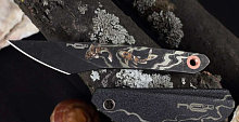 Цельный нож из металла N.C.Custom Киридаши KOI