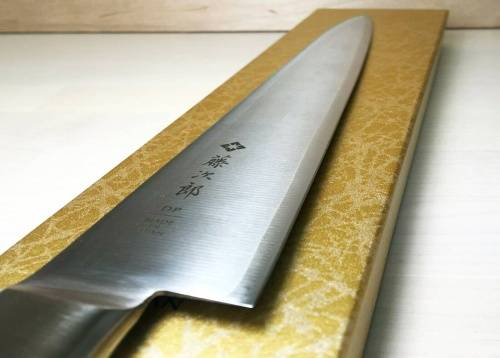 126 Tojiro Кухонный нож для тонкой нарезки фото 3