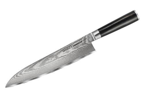 262 Samura Нож кухонный "Samura DAMASCUS" Гранд Шеф 240 мм фото 5