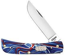  нож перочинный ZIPPO Patriotic Kirinite™ Smooth Sodbuster Jr