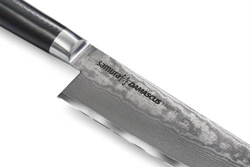 262 Samura Нож кухонный "Samura DAMASCUS" Гранд Шеф 240 мм фото 3