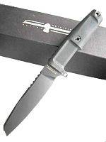 Нож с фиксированным клинком Extrema Ratio Task Black 1/3 Serrated