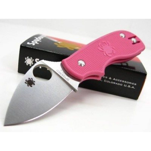 147 Spyderco Нож складной Squeak Pink154PPN фото 6