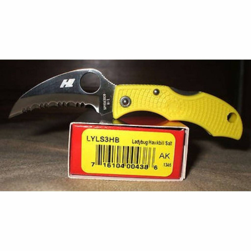 147 Spyderco Ladybug 3 Salt - LYLS3HB фото 17 147 Spyderco Ladybug 3 Salt - LYLS3HB фото 17